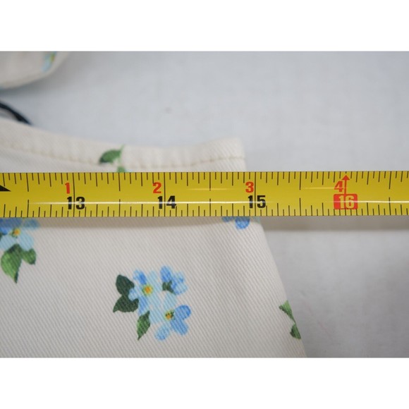 WeWoreWhat Cut Out Mini Skirt Blue flower pattern‎ Size S ($69) - Picture 4 of 5